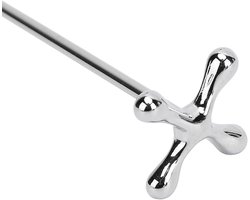 Roestvrijstalen Eetstokjeshouder voor Lepels, Vorken en Messen - Set van 4 met Antislip Design. Eettafel Accessoire van Premium Kwaliteit.