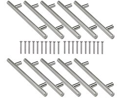 Roestvrijstalen meubelgrepen - modern design - 1 stuk - 96 mm