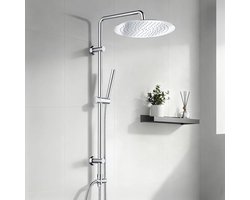 Roestvrijstalen Regendouche Doucheset met Hoofddouche en Handdouche voor Badkamer