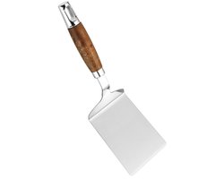 Roestvrijstalen spatel -Keukenspatel - Barbecuespatel - Hamburgerspatel - Ophangbaar - Keukengereedschap - Geschikt voor grillen, eieren bakken, cakes, hamburgers - Zilver