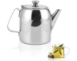 Roestvrijstalen theepot koffiepot waterkoker 500 ml voor restaurants en woonkamer