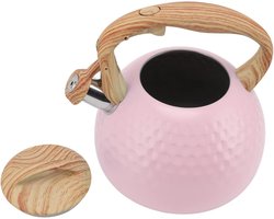 Roestvrijstalen Theepot - Waterketel Fluitketel - Water Koken - Luid Fluitalarm - 3 Liter - Zilver