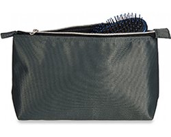 Rojafit Budget Toilettas - Groot - Grijs - ( afmeting: 24 x 9 x 16 cm.)