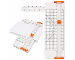 Rol Papier snijder - Voor A3/A4 - 12 vellen tegelijk - Machine - Bureau accessoires - Snijders - Diydash - Snijmachine papier