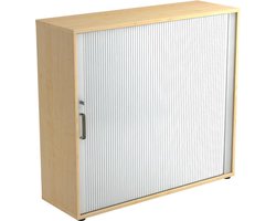 Roldeurkast Beta 1733S Wit / zilver