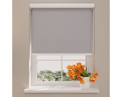 Rolgordijn Cassette Pure - Verduisterend - Grey - 50 x 175 cm