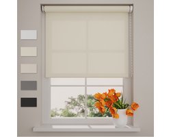 Rolgordijn Easy Lichtdoorlatend - Cream - 100 x 190 cm