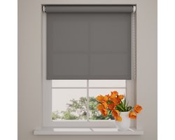 Rolgordijn Easy Lichtdoorlatend - Grey - 40 x 190 cm