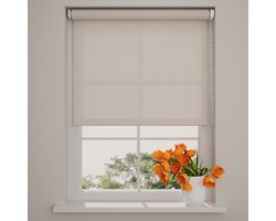 Rolgordijn Easy Linnen - Lichtdoorlatend - 140 x 190