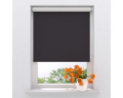 Rolgordijn Easy Verduisterend - Black - 230 x 190 cm