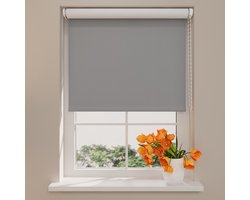 Rolgordijn Easy Verduisterend - Steel Grey - 40 x 190 cm