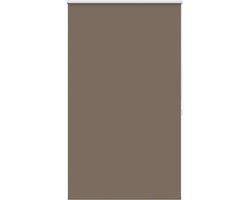 Rolgordijn | Jaloezie verduisterend 120 x 175 cm koffiebruin
