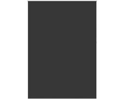 Rolgordijn | Jaloezie verduisterend 160 x 230 cm zwart