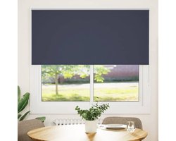 Rolgordijn | Jaloezie verduisterend 160x150 cm stofbreedte 156,6 cm blauw