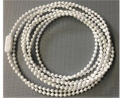 Rolgordijn ketting Kunststof 175 cm eindeloos - Cremé