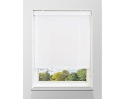 Rolgordijn Lichtdoorlatend - Wit - 40x175cm - Full Colour - Met Cassette