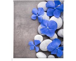 Rolgordijn Translucent - Zonwering Gordijn - Privacy Cre i00ebren - Kindveilige Koppel - 150 x 175 cm - Multicolor