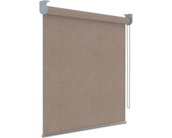 Rolgordijn Velvet verduisterend taupe (5866) 150x190 cm (bxh)