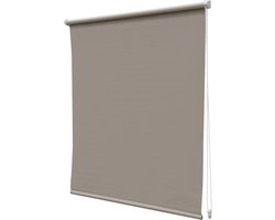 Rolgordijn - Verduisterend - Easy - Uni Taupe - 65x170cm - Intensions