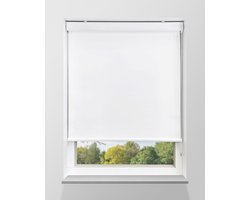 Rolgordijn Verduisterend - Wit - 115x175cm - Full Colour - Met Cassette