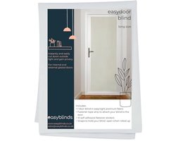 Rolgordijn voor glazen deuren - Verduisterend, zelfklevend en op maat gesneden