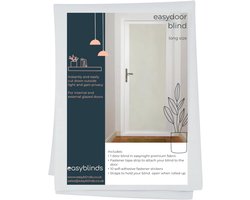 Rolgordijn voor glazen deuren - Verduisterend, zelfklevend en op maat gesneden