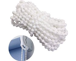 rolgordijnketting - Gordijn-raamdecoratie accessoires - Gordijnketting - Rolgordijn ketting - 10M - wit - Polyoxymethylene - gebruikt voor rolgordijnen , jaloezieën, verticale jaloezieën