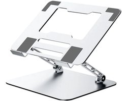 Rolio Laptop Standaard - Universeel - Ergonomische Laptop Houder - Inklapbaar - Verstelbaar - t/m 17 inch