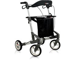 Rollator Topro Troja Original - M - (Lichtgewicht 6,8 kg) - Zilver