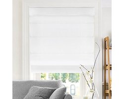 Romaanse Jaloezieën voor Vensters - Privacy & Lichtfilterend, 33" x 64"