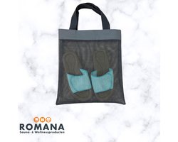 Romana Products Wellness Tas - Tas voor Sauna, Strand en Zwembad - Grijs