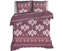 Romanette Basic Dekbedovertrek 270X200/220 Belmonte Oudrose