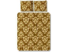 Romanette Dante Dekbedovertrek - Eenpersoons - 140x200/220 cm - Beige