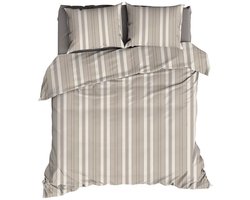 Romanette Florian Dekbedovertrek - Extra breed - 260x200/220 cm - Beige