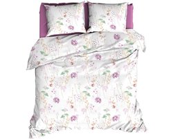 Romanette Jardin Dekbedovertrek - Tweepersoons - 200x200/220 cm - Rose