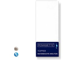 Romanette Matrasbeschermer Waterdicht - 160 x 220 cm - [Wit]