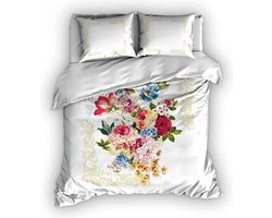 Romanette Robina dekbedovertrek Multi 2-persoons (200x200/220 cm + 2 slopen)