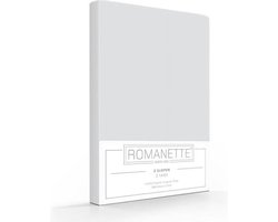 Romanette Slopen 100% Katoen Silver 100% Katoen Kussensloop 60x70