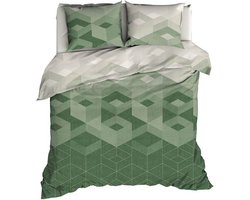 Romanette Wallis Dekbedovertrek - Extra breed - 260x200/220 cm - Mineral