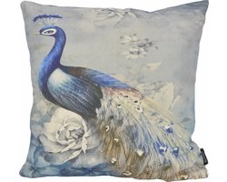 Romantic Peacock / Pauw #2 Kussenhoes | Katoen / Linnen | 45 x 45 cm