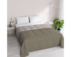 Romantisch dekbed perzikhuid - microvezel - geschikt voor tweepersoonsbed - 260 x 260 cm