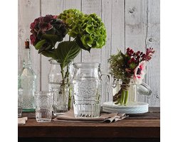 Romantische kan - 1,8 liter - glas - transparant