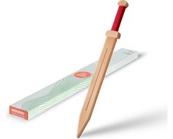 Romeins zwaard Gladius | 54 cm rose handvat gemaakt van beukenhout ridder ridders Romein kinderzwaard