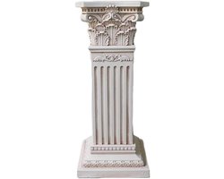 Romeinse Zuilen - Pilaar Standbeeld - Bruiloft Decoratie - Weerbestendig Materiaal - 10x10x10 mm - One Color