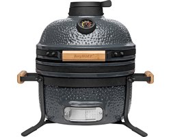 RON Keramische BBQ Medium Steengrijs 40 cm - Grijs -