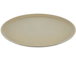 Rond bord, 25.5 cm, Set van 4, Organic, Zand Beige - Koziol | Connect Plate