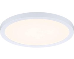 Rond inbouw-LED-paneel - IP44 geschikt voor badkamers - 3 lichtstanden en dimbaar wit ontwerp 175 mm