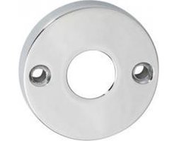 Rond rozet - Chroom