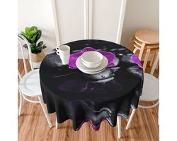 Rond Tafelkleed - Tafeldecoratie - Eettafel Beschermen - Waterbestendig - 152 cm - Bloemenprint