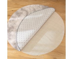 Ronde Antislip Vloerkleed van 150 cm, Snijdbaar voor Maatwerk, Ideaal voor Meubels, Kasten en Motorhomes